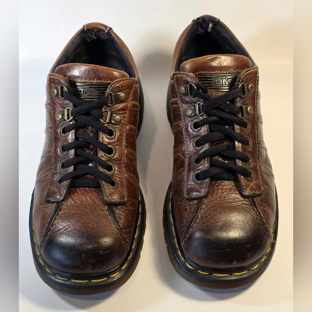 Dr. Martens Brown Leather Chukka Boots